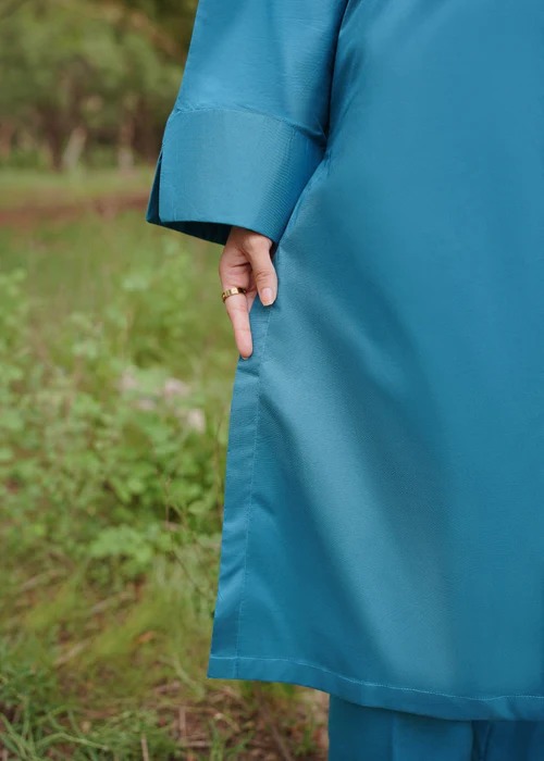 Caille Supima Cotton Blue Co-ord Set
